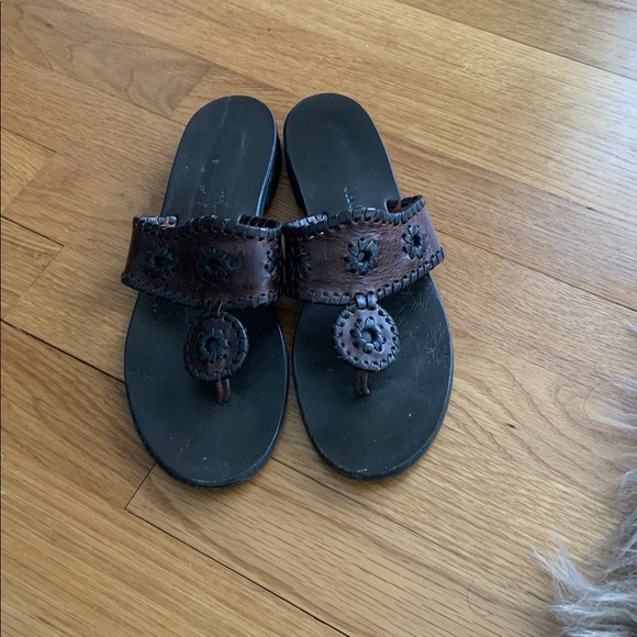 Jack Rogers women's Jack Flat sandal size 7 M - like new! - Picture 2 of 4